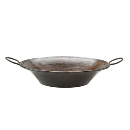 Premier Copper Products Premier Copper Products VR16MPDB 16 in. Round Miners Pan Vessel Hammered Copper Sink VR16MPDB